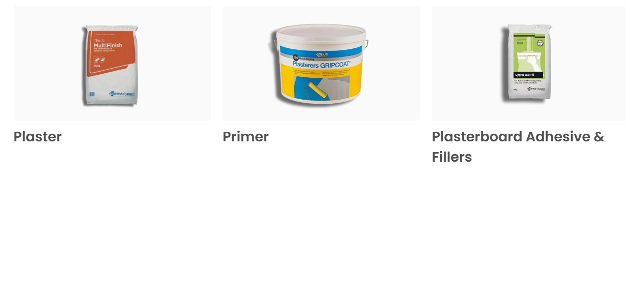 Plaster Primers & Fillers